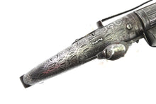 Load image into Gallery viewer, Scottish Steel & Silver Scroll Butt Belt Flintlock Pistol by Thomas Murdoch of Doune. SN X3279