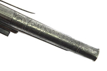 Load image into Gallery viewer, Scottish Steel & Silver Scroll Butt Belt Flintlock Pistol by Thomas Murdoch of Doune. SN X3279