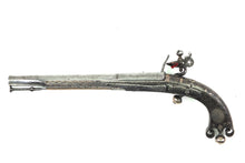Load image into Gallery viewer, Fine Scottish Steel & Silver Scroll Butt Belt Pistol by Campbell. (Ref X3246)
