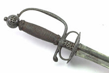 Load image into Gallery viewer, Small Sword / Steel Hilted Rapier, North European, fine. SN 9075
