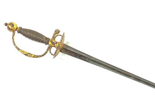 French Small Sword, Very Fine. SN 9123