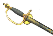 Load image into Gallery viewer, Irish Infantry Officers Blue and Gilt 1796 Sword by Read of Dublin, SN X3016