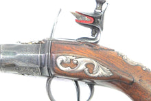 Load image into Gallery viewer, Pair of Toby Flintlock Pistols with Opposed Locks by Freeman, Very Rare. SN 9150