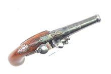 Load image into Gallery viewer, Pair of Toby Flintlock Pistols with Opposed Locks by Freeman, Very Rare. SN 9150