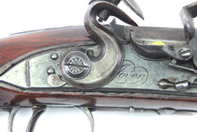 Load image into Gallery viewer, Transitional Flintlock Duelling Pistols by Jover, rare cased pair. SN 9108