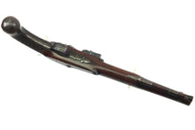 Load image into Gallery viewer, Transitional Flintlock Duelling Pistols by Jover, rare cased pair. SN 9108