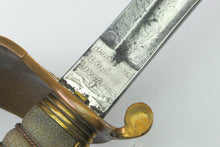 Load image into Gallery viewer, 1827 Pattern Trinity House Sword, rare. SN X3107