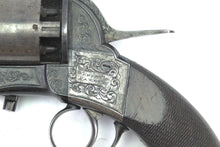 Load image into Gallery viewer, James Webley 60 Bore Long Spur Second Belt Model Percussion Revolver. SN X3228