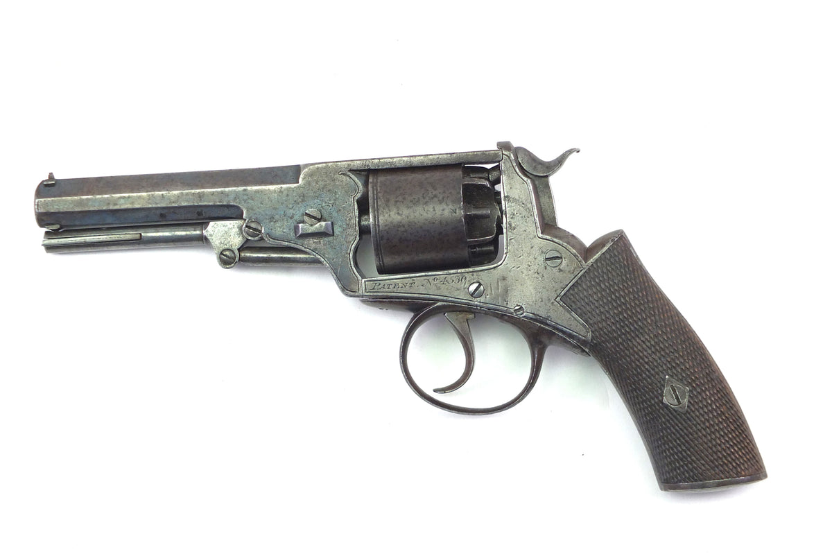 UK盤2ndプレス/REVOLVER Nickel Smith & Wesson Double Action Top-Break Revolver - .44