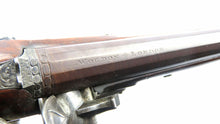 Load image into Gallery viewer, Silver Mounted Flintlock Duelling Pistols Wogdon. Ref X3314