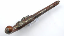 Load image into Gallery viewer, Silver Mounted Flintlock Duelling Pistols Wogdon. Ref X3314