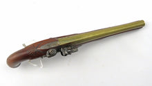 Load image into Gallery viewer, Brass Barrelled Holster Pistol by Wogdon. Ref X3328
