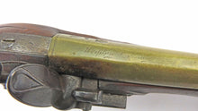 Load image into Gallery viewer, Brass Barrelled Holster Pistol by Wogdon. Ref X3328