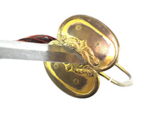 Load image into Gallery viewer, 1786 Pattern Infantry Officers Sword to 7th Royal Fusiliers Regiment of Foot SN X1939