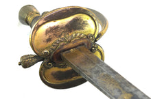 Load image into Gallery viewer, 1796 Blue & Gilt Infantry Officers Sword by Cooper & Craven. SN X1492