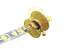 Load image into Gallery viewer, 1796 Blue & Gilt Infantry Officers Sword. SN 8599