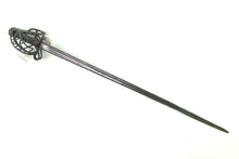 Load image into Gallery viewer, English Basket Hilted Dragoon Back Sword. SN R023