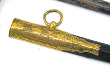 Load image into Gallery viewer, Blue & Gilt 1805 Naval Flag Officers Dress Sword, fine rare example. SN 8811