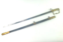 Load image into Gallery viewer, Blue & Gilt 1805 Naval Flag Officers Sword. SN 8781