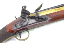 Load image into Gallery viewer, Brass Barrelled Flintlock Blunderbuss by Durs Egg, very fine, near mint. SN 8862