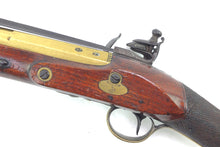 Load image into Gallery viewer, Brass Barrelled Flintlock Blunderbuss by Durs Egg, very fine, near mint. SN 8862