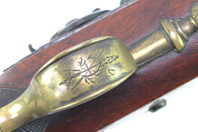 Load image into Gallery viewer, Brass Barrelled Flintlock Blunderbuss by Durs Egg, very fine, near mint. SN 8862