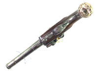 Load image into Gallery viewer, Cannon Barrel Turn Off Flintlock Holster Pistol by Griffin. SN 8775