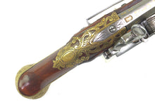 Load image into Gallery viewer, Flintlock Catalan Miquelet Pistols by Antonio Rovira of Igualada, fine pair. SN X2071