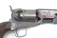 Load image into Gallery viewer, Colt London Navy Revolver, Very Fine, Engraved, Cased. SN X2028