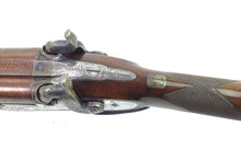 Load image into Gallery viewer, Double Barrel 14 Bore Shotgun by Westley Richards, cased. SN 8859