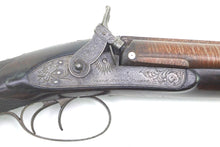 Load image into Gallery viewer, Double Barrelled 14 bore Percussion Sporting Gun by Joseph Manton., fine. SN X2027