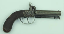Load image into Gallery viewer, Cased Double Barrel Pistol by Barratt. SN 8655
