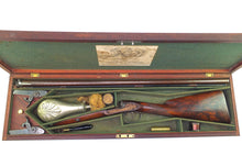 Load image into Gallery viewer, Double Barrelled Sporting Gun by Joseph Manton 16 Bore, fine, cased. SN 8965