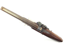 Load image into Gallery viewer, Flintlock Saw Handle Duelling Pistol by Fenton, fine & rare. SN 8872