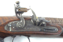 Load image into Gallery viewer, Flintlock Saw Handle Duelling Pistol by Fenton, fine & rare. SN 8872