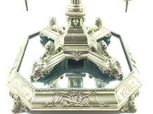 Load image into Gallery viewer, Electroplated Four Branch Centrepiece, Depicting Nelson’s Column. SN 8555