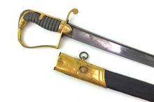 Load image into Gallery viewer, Pipe Back 1796 Staff Officers Sword by Cullum Gills Warranted SN 8777