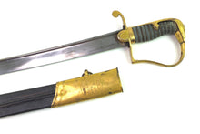 Load image into Gallery viewer, Pipe Back 1796 Staff Officers Sword by Cullum Gills Warranted SN 8777