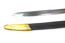 Load image into Gallery viewer, Pipe Back 1796 Staff Officers Sword by Cullum Gills Warranted SN 8777