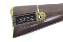 Load image into Gallery viewer, Officers Private Purchase Flintlock 1805 Baker Rifle by Broomhead, very good. SN 8875