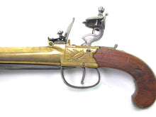 Load image into Gallery viewer, Flintlock Blunderbuss Pistol by Bass. SN 8656