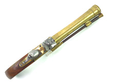 Load image into Gallery viewer, Flintlock Blunderbuss Pistol by Bass. SN 8656