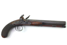 Load image into Gallery viewer, Flintlock Duelling Pistol by John Manton, very fine, owned by 1st Earl Whitworth. SN 8763