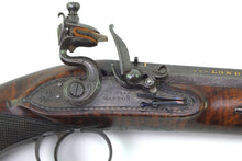 Load image into Gallery viewer, Flintlock Duelling Pistol by John Manton, very fine, owned by 1st Earl Whitworth. SN 8763