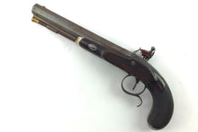 Load image into Gallery viewer, Irish Officers Flintlock Duelling Pistol by McDermott, fine. SN 8877