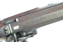 Load image into Gallery viewer, Flintlock Duelling Pistol by Sykes of Oxford, rare. SN 8916