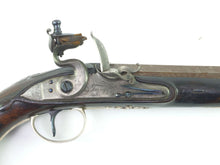 Load image into Gallery viewer, Transitional Flintlock Duelling Pistol by Twigg. SN 8605
