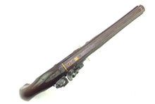 Load image into Gallery viewer, Flintlock Duelling Pistol by Wogdon, very fine & rare silver mounted example. SN 8871