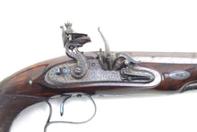 Load image into Gallery viewer, Flintlock Duelling Pistols by W. Ketland, fine cased pair. SN 8898