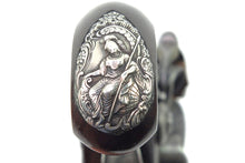 Load image into Gallery viewer, Silver Mounted Flintlock Duelling Pistols by Wogdon, Very Fine & Rare Cased Pair. SN 8832